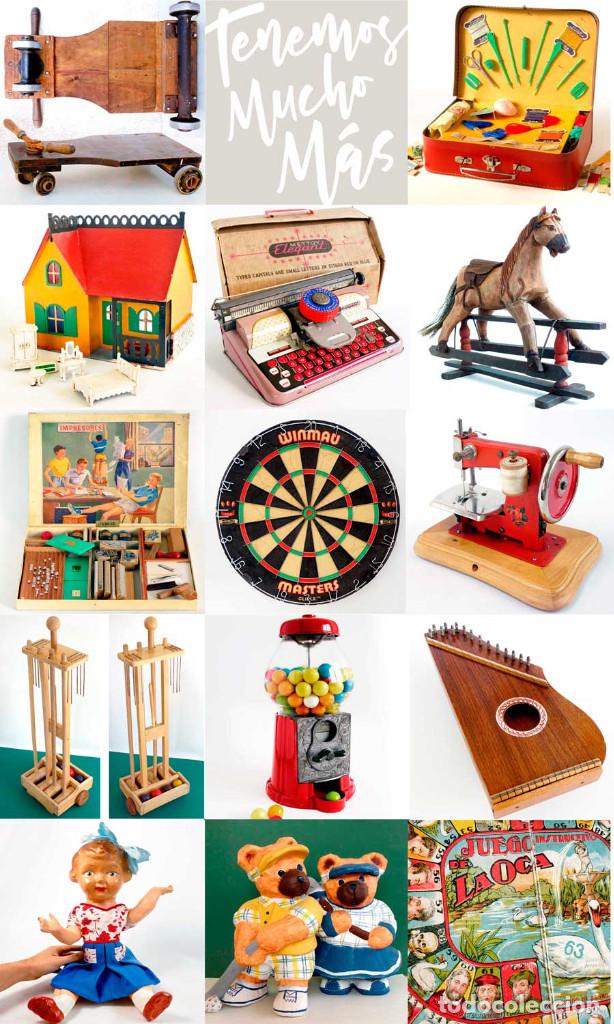 Juegos antiguos: CABALLITO CON PALO 58cm VINTAGE - Foto 4