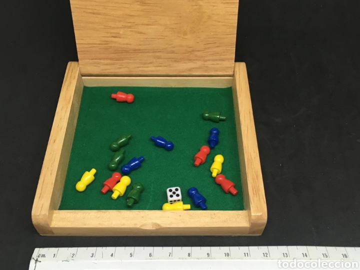 Juegos antiguos: Parchis madera de viaje - car197 - Foto 2
