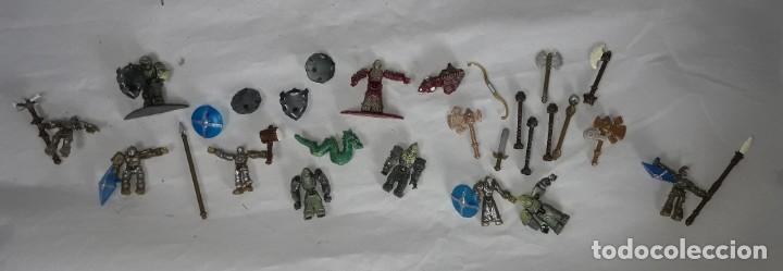 Juegos antiguos: LOTE DE PIEZAS Y FIGURAS MEGABLOKS - Foto 4