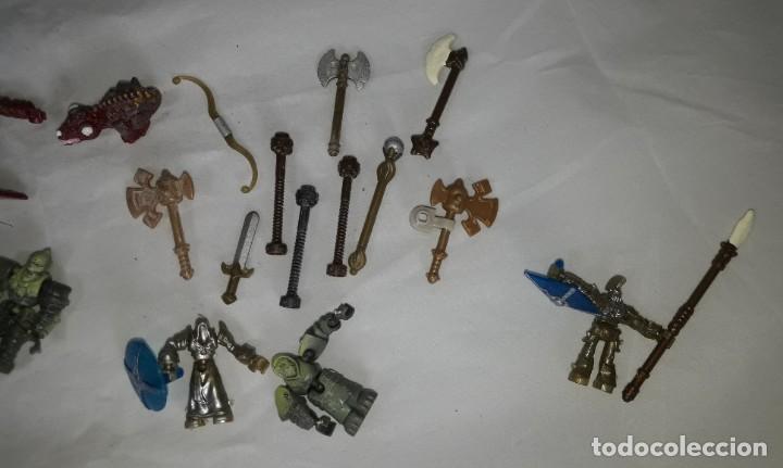 Juegos antiguos: LOTE DE PIEZAS Y FIGURAS MEGABLOKS - Foto 6