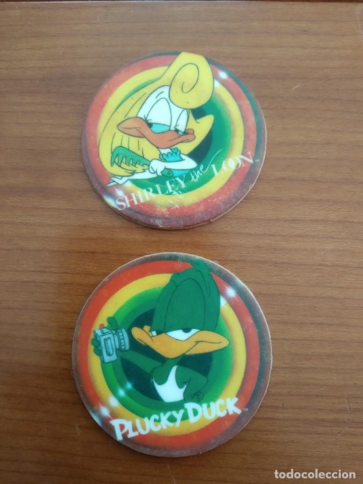 Juegos antiguos: Mega tazos Matutano Tiny Toons - Foto 1