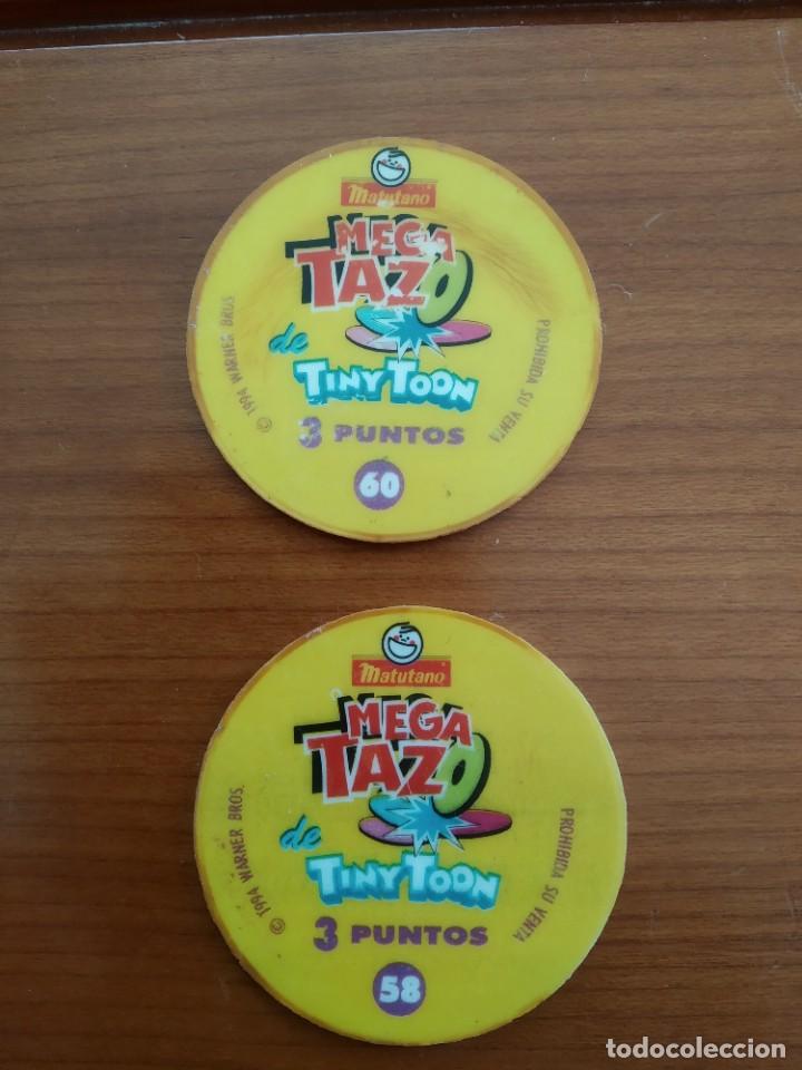 Juegos antiguos: Mega tazos Matutano Tiny Toons - Foto 2