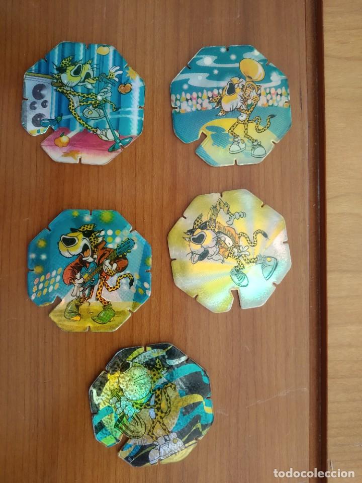 Juegos antiguos: Tazo flash Chester Matutano - Foto 1