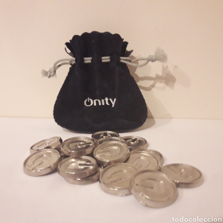 Juegos antiguos: Fichas Onity. Amarracos. 20 piezas - Foto 1
