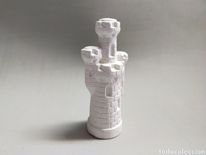 Juegos antiguos: PIEZA DE AJEDREZ, TORRE, ALBERTAS MOLD, USA - Foto 1