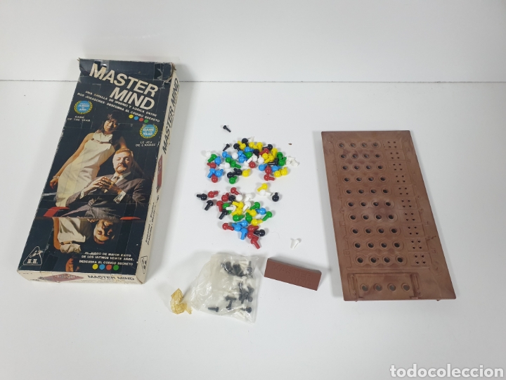 Juegos antiguos: Juego master mind caja mal estado - Foto 1