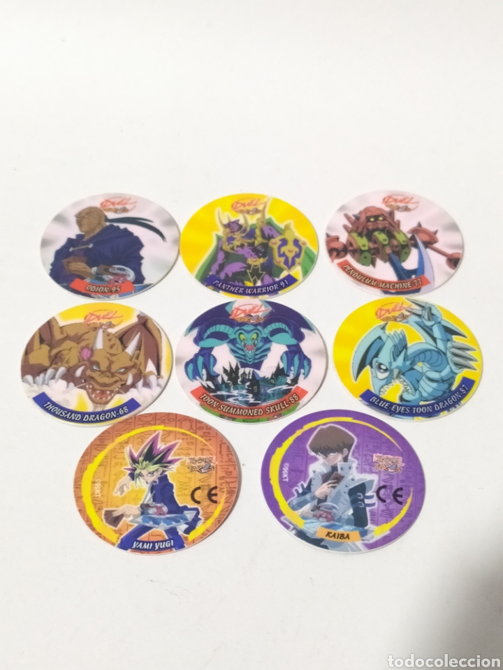 Jeux Anciens: Lote tazos. 8 Tazos. Yu Gi Oh. Matutano