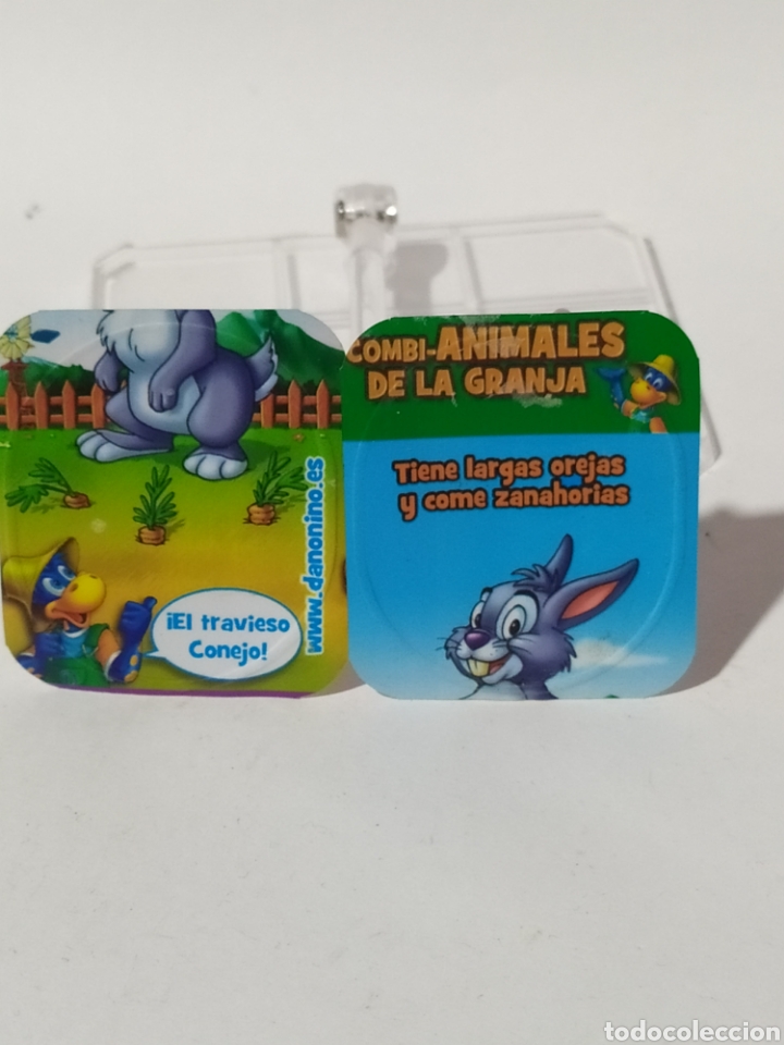 Jeux Anciens: Lote 2 tapas Danonino. Danone.