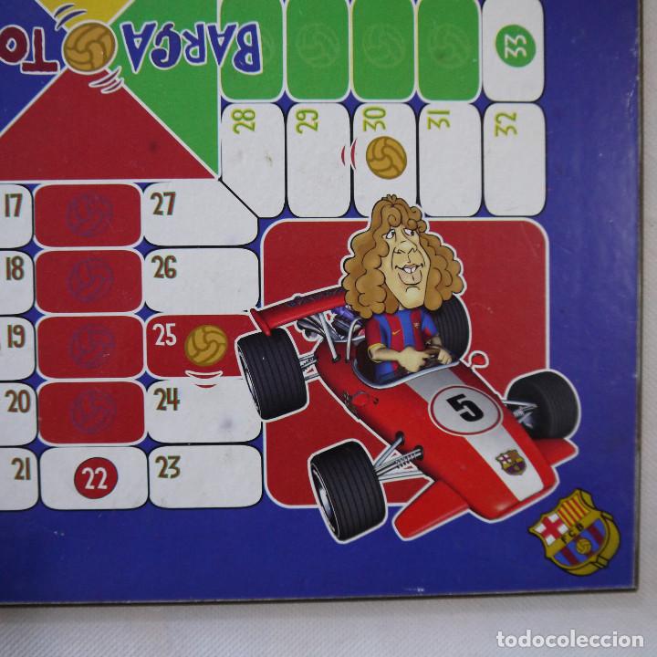 Juegos antiguos: TABLERO REVERSIBLE PARCHIS-OCA BAR&Ccedil;A TOONS - Foto 2