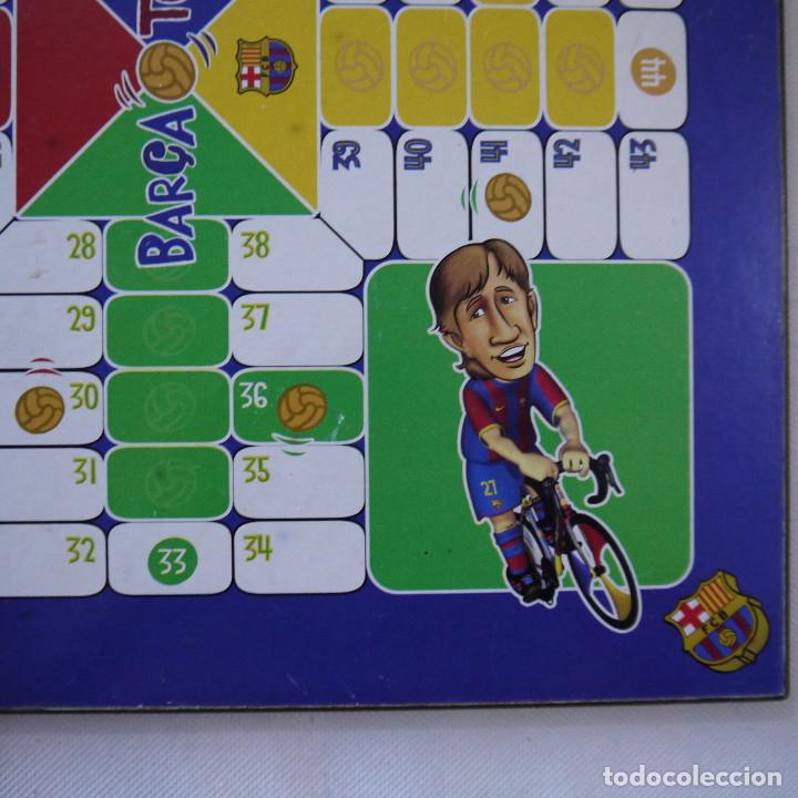 Juegos antiguos: TABLERO REVERSIBLE PARCHIS-OCA BAR&Ccedil;A TOONS - Foto 3