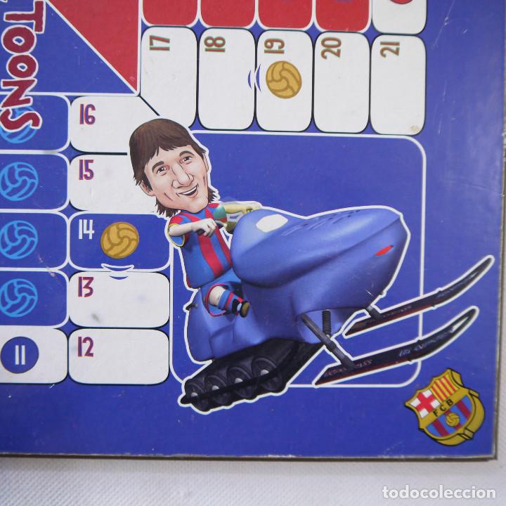 Juegos antiguos: TABLERO REVERSIBLE PARCHIS-OCA BAR&Ccedil;A TOONS - Foto 5
