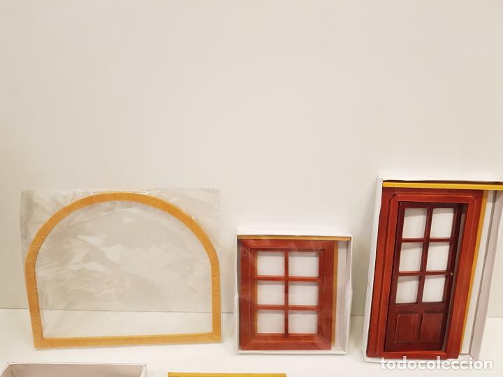 Juegos antiguos: Conjunto de piezas de casa de mu&ntilde;ecos/mu&ntilde;ecas - Foto 5