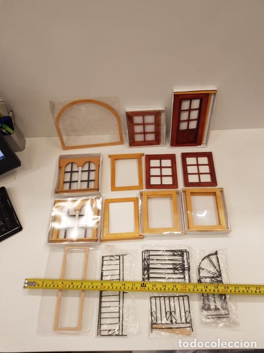 Juegos antiguos: Conjunto de piezas de casa de mu&ntilde;ecos/mu&ntilde;ecas - Foto 6