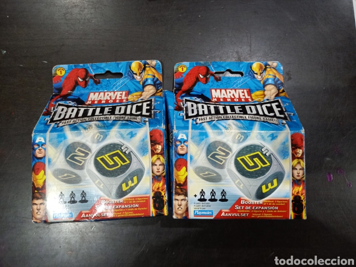 Juegos antiguos: Marvel Battle dice - Foto 1