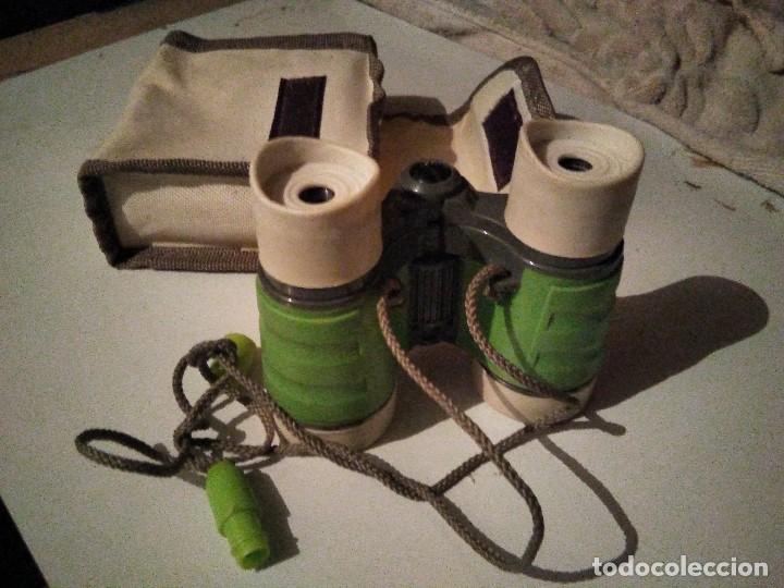Juegos antiguos: Dos Prismaticos de juguete - Foto 2