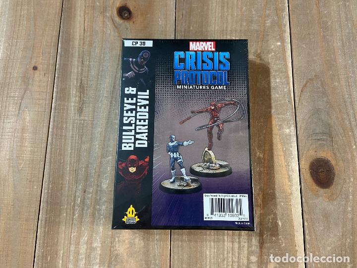 Juegos antiguos: MARVEL CRISIS PROTOCOL - BULLSEYE & DAREDEVIL - EDICION EN INGLES - ATOMIC MASS GAMES - Foto 1