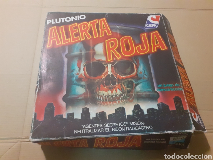 Juegos antiguos: Alerta roja juego de mesa - Foto 1