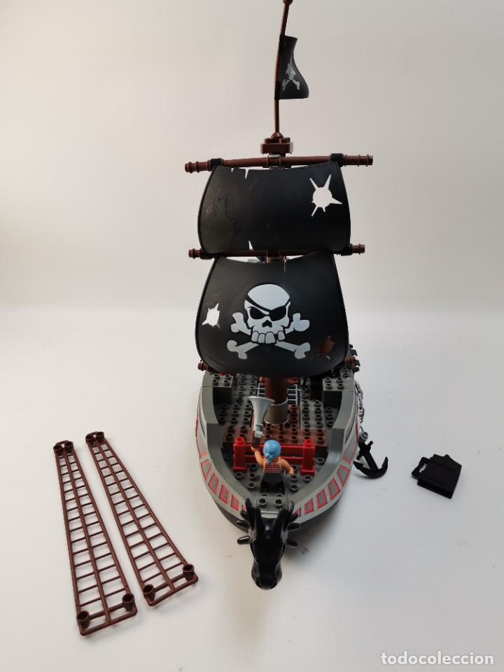 Juegos antiguos: BARCO PIRATA DE PLASTICO. S.XX. - Foto 6