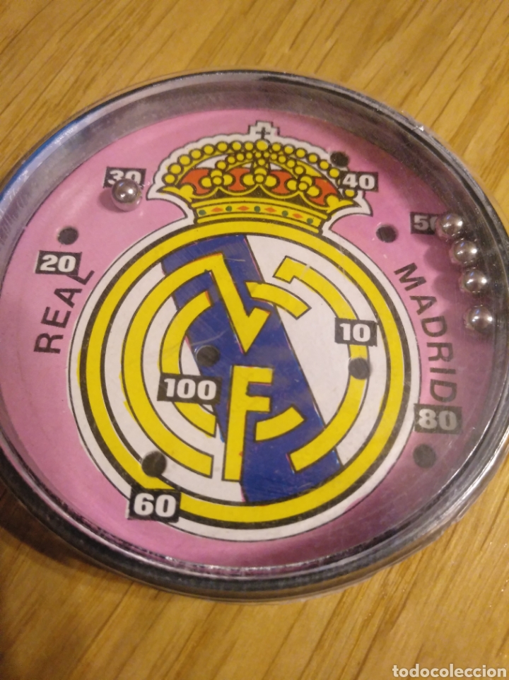 Juegos antiguos: Juego de competici&oacute;n de bolas del Real Madrid - Foto 4
