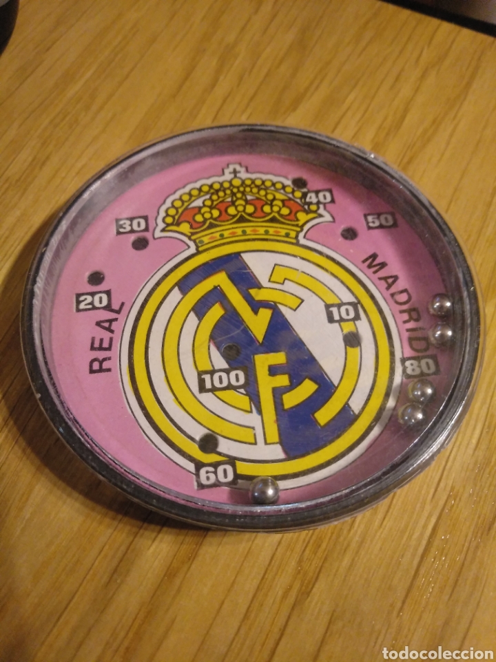 Juegos antiguos: Juego de competici&oacute;n de bolas del Real Madrid - Foto 1