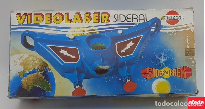 Juegos antiguos: VIDEOLASER SIDERAL DE BREKAR - Foto 1