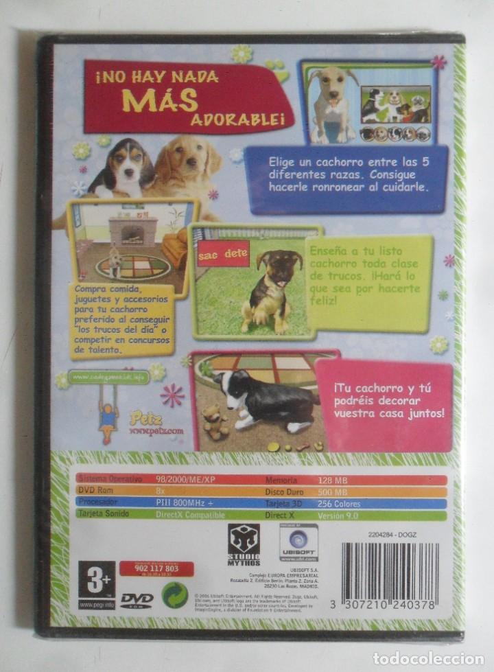 Juegos antiguos: PC DVD ROM- DOGZ - UBISOFT ** PRECINTADO - Foto 2