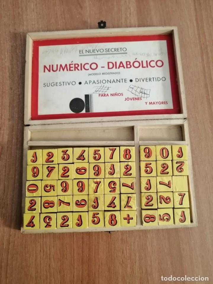 Juegos antiguos: JUEGO NUMERICO DIABOLICO - Foto 1