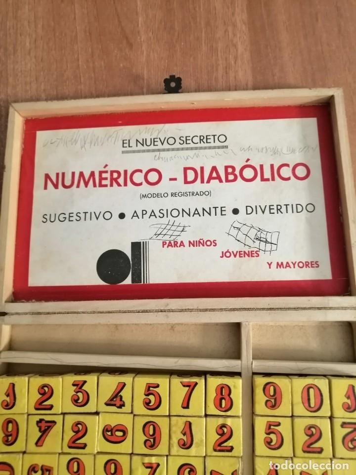 Juegos antiguos: JUEGO NUMERICO DIABOLICO - Foto 2