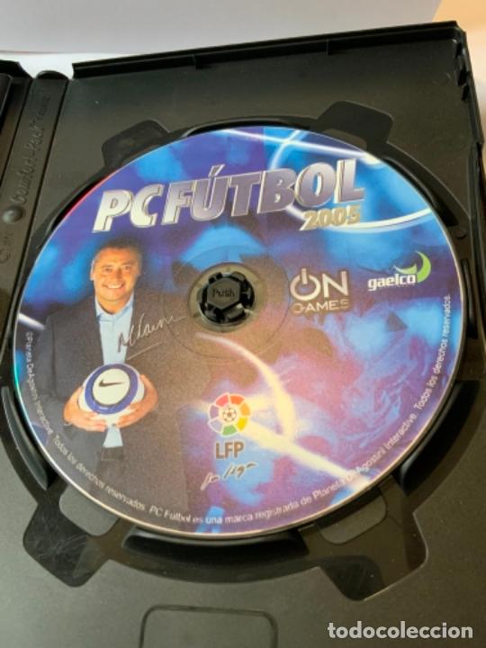 Juegos antiguos: Juego de PC. Pc f&uacute;tbol 2005 - Foto 3