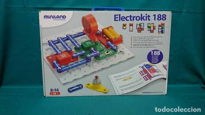 Juegos antiguos: ELECTROKIT 188, MINILAND, EXPERIMENTOS ELECTRICOS - Foto 1