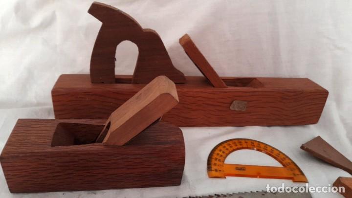 Juegos antiguos: HERRAMIENTAS DE CARPINTER&Iacute;A DE JUGUETE - Foto 2