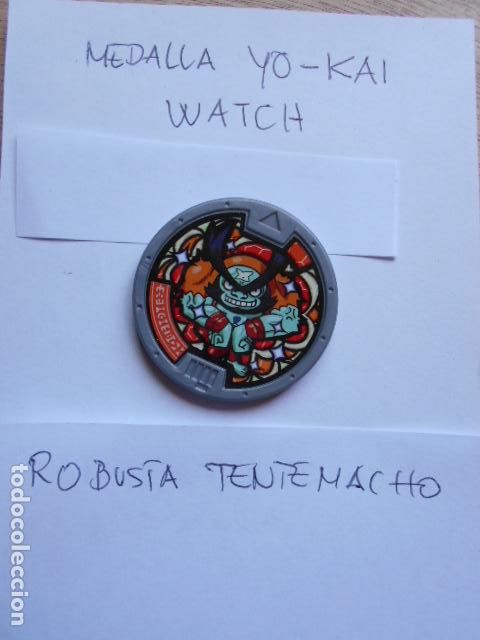 Juegos antiguos: MEDALLA YO-KAI WATCH TENTEMACHO ROBUSTA - Foto 1