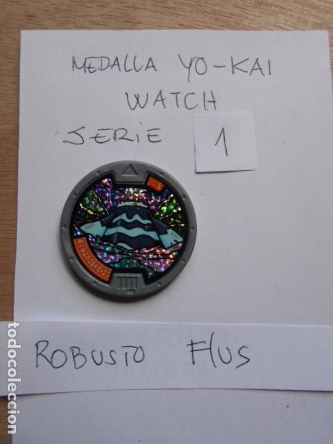 Juegos antiguos: MEDALLA YO-KAI WATCH FLUS - Foto 1