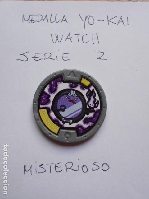 Juegos antiguos: MEDALLA YO-KAI WATCH MISTERIOSO - Foto 1
