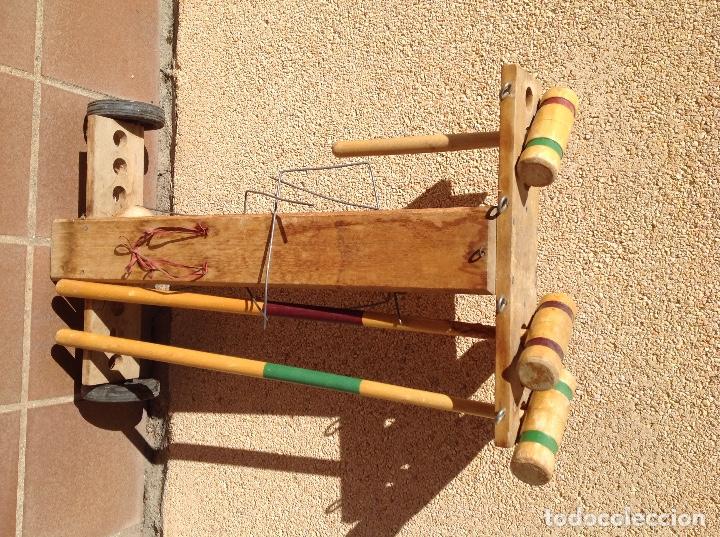 Juegos antiguos: Juego ingl&eacute;s de Critcket - Foto 3