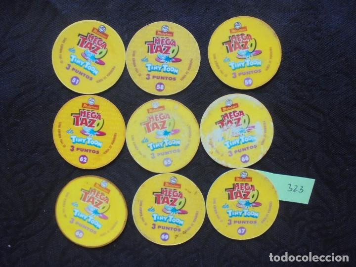 Juegos antiguos: 9 Mega Tazos 1994 Tiny Toons - Foto 2