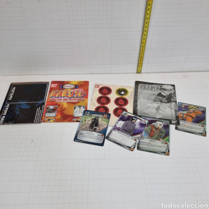 Juegos antiguos: Juego cartas naruto - Foto 3