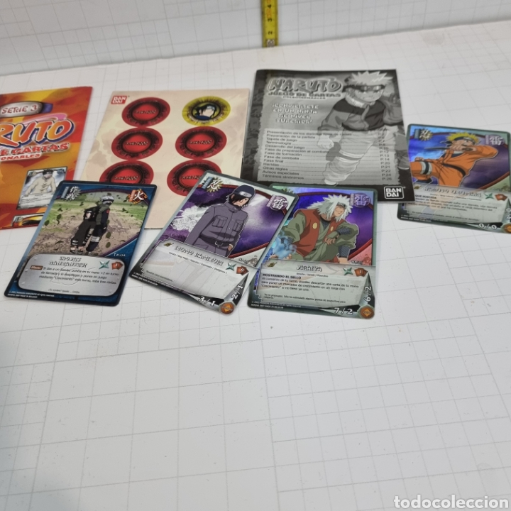 Juegos antiguos: Juego cartas naruto - Foto 4