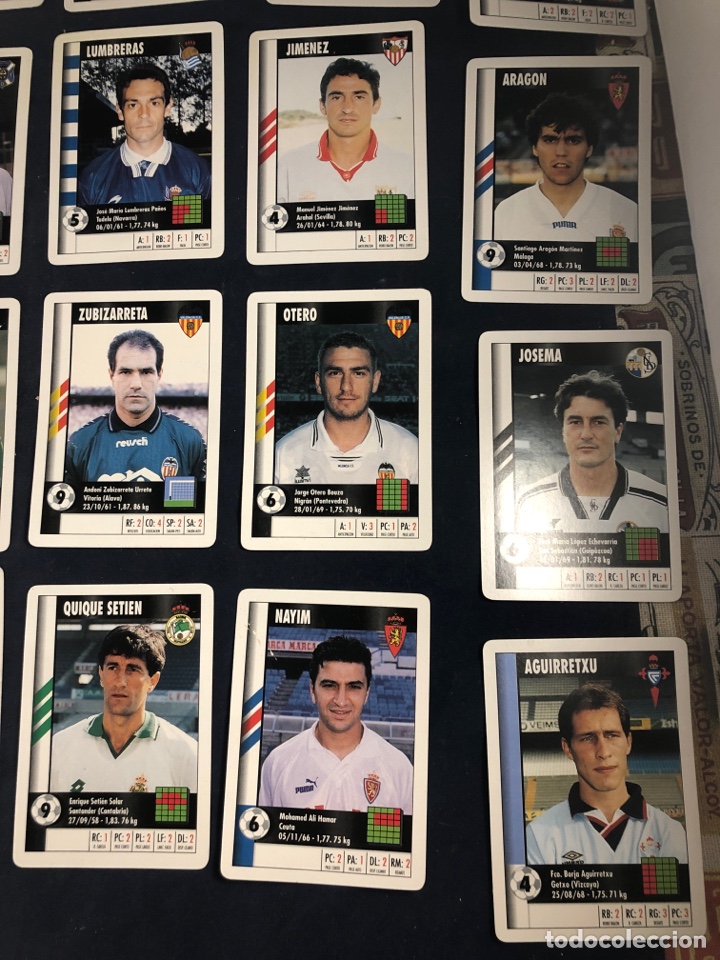 Juegos antiguos: Cartas jugadores SUPERGOL MARCA - Foto 4