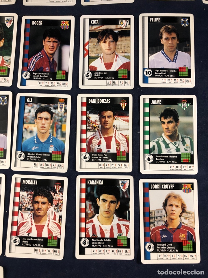 Juegos antiguos: Cartas jugadores SUPERGOL MARCA - Foto 5
