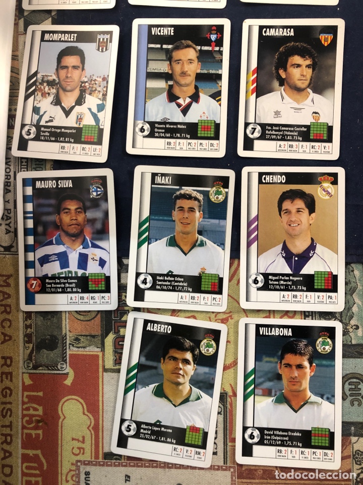 Juegos antiguos: Cartas jugadores SUPERGOL MARCA - Foto 6