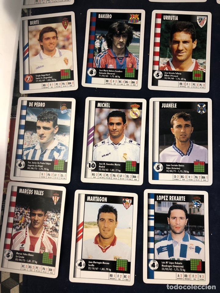 Juegos antiguos: Cartas jugadores SUPERGOL MARCA - Foto 7