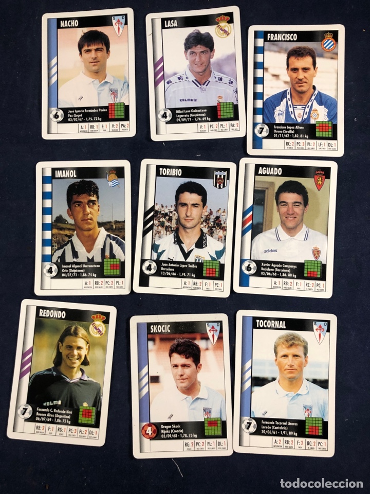 Juegos antiguos: Cartas jugadores SUPERGOL MARCA - Foto 8