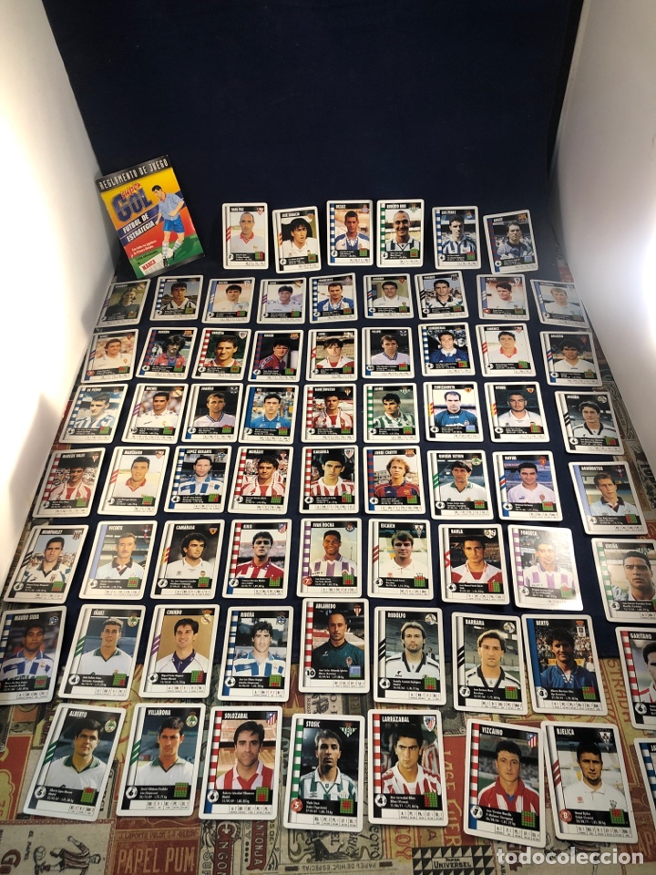 Juegos antiguos: Cartas jugadores SUPERGOL MARCA - Foto 1