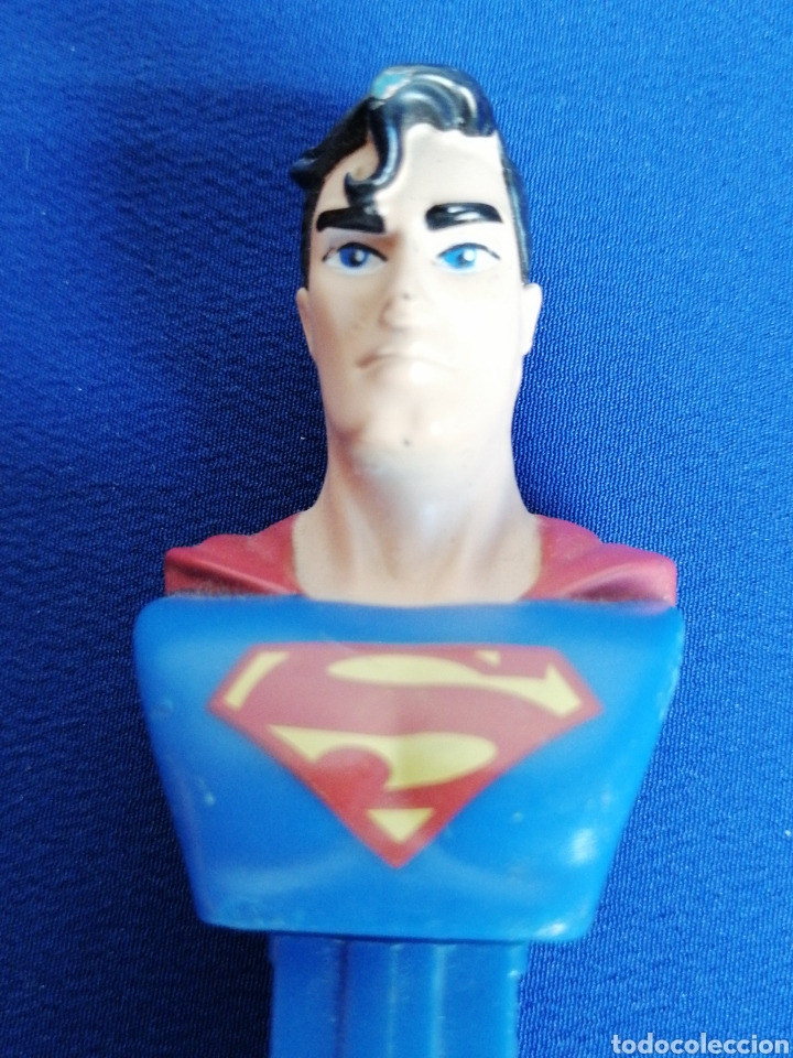 Juegos antiguos: PEZ SUPERMAN DISPENSADOR - Foto 4