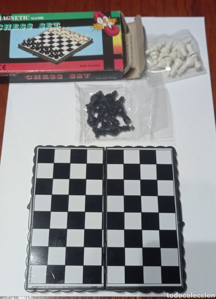 Juegos antiguos: Ajedrez magn&eacute;tica - Foto 1