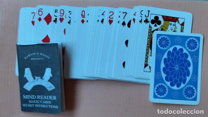 Juegos antiguos: BARAJA MARVIN&acute;S MAGIC MIND READER CARDS ILUSIONISMO - Foto 3
