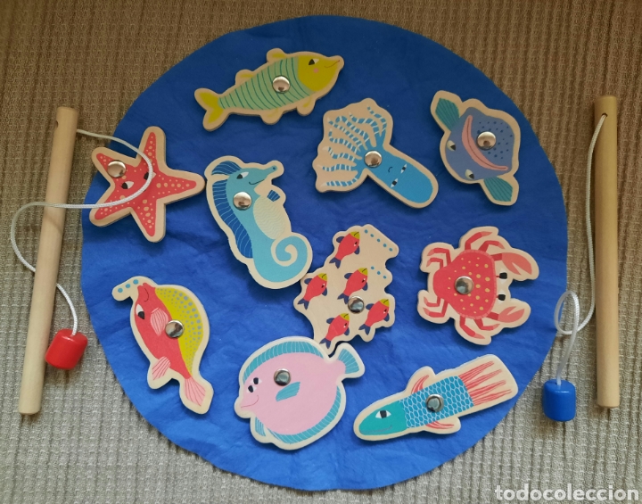 Juegos antiguos: JUEGO DE PESCA - Foto 1