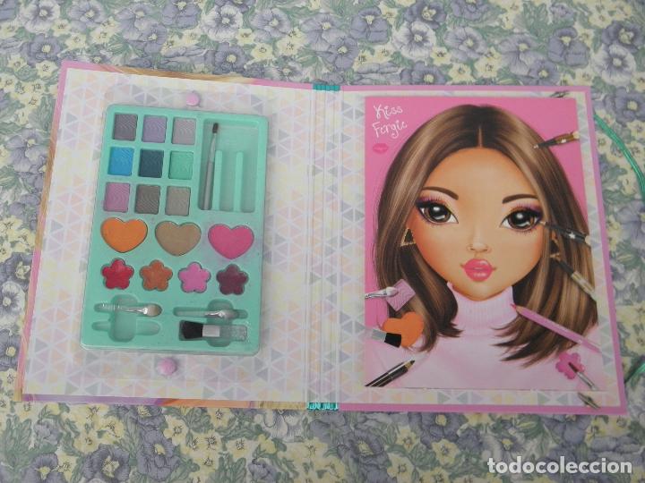 Juegos antiguos: Cuaderno de Maquillaje Top Model Make Up Studio - Foto 3