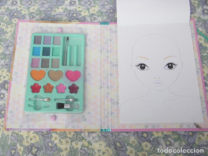 Juegos antiguos: Cuaderno de Maquillaje Top Model Make Up Studio - Foto 5